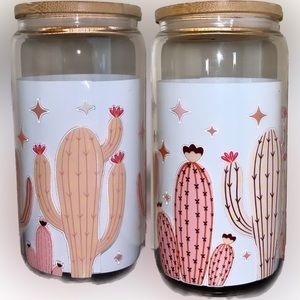 CACTUS BEER CAN GLASS